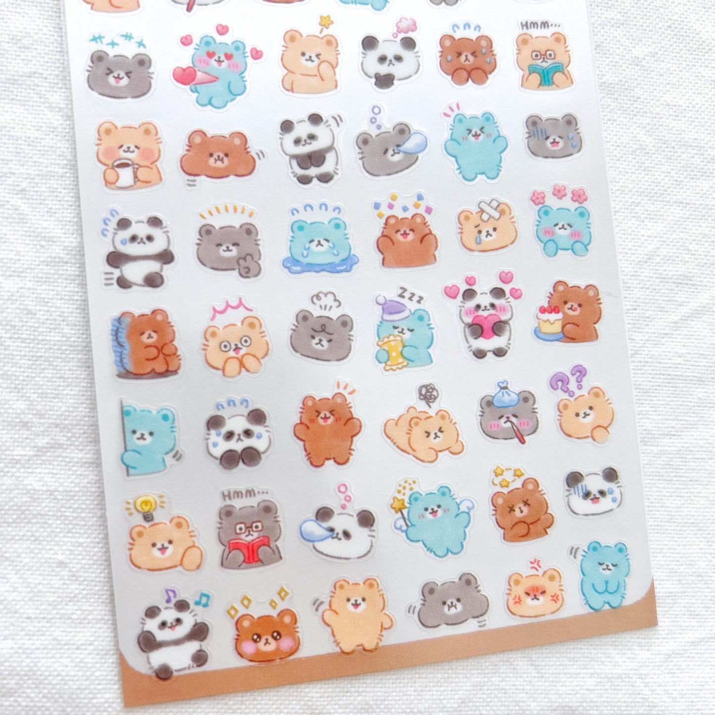 Mind Wave Mood Icon Stickers - Bear