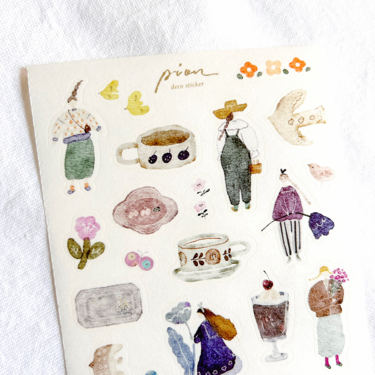 Pion Kiss-Cut Washi Sticker - Artsy