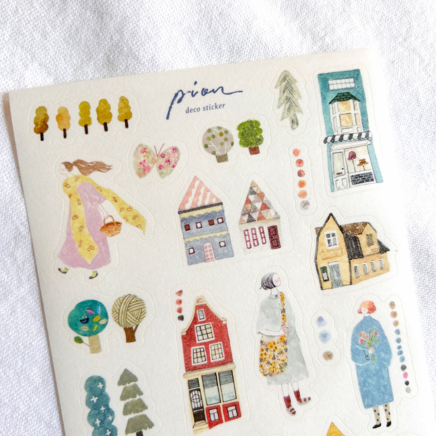 Pion Kiss-Cut Washi Sticker - Walk