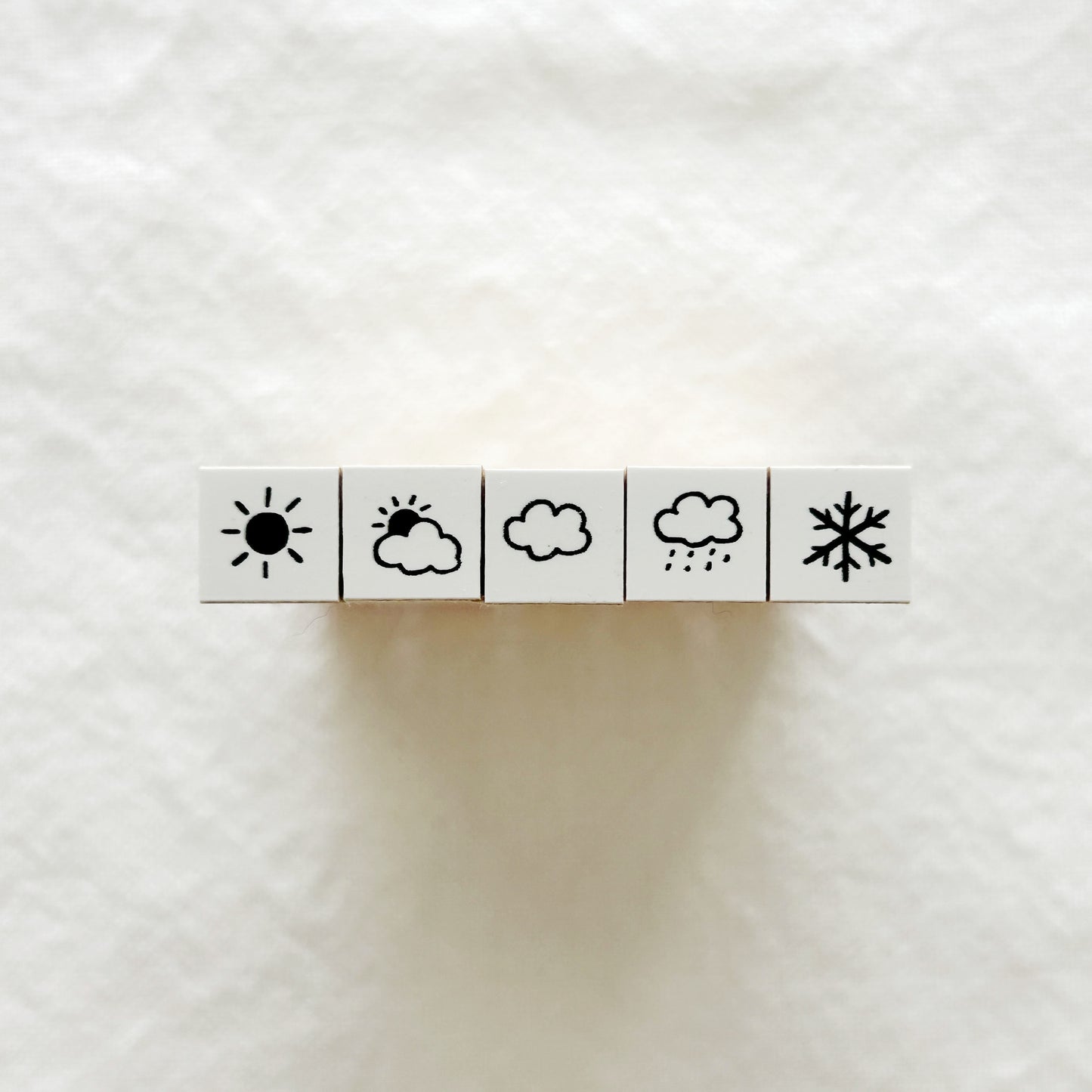 Stamp Marche Icon Rubber Stamps - Weather