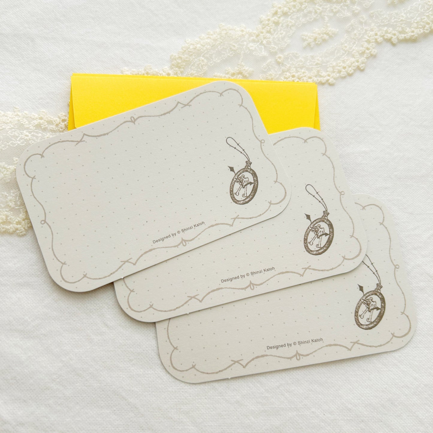 Shinzi Katoh Message Card Set - Alice Wonderland