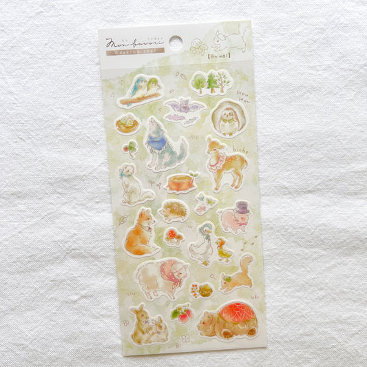 Mon Favorit Washi Stickers - Animal
