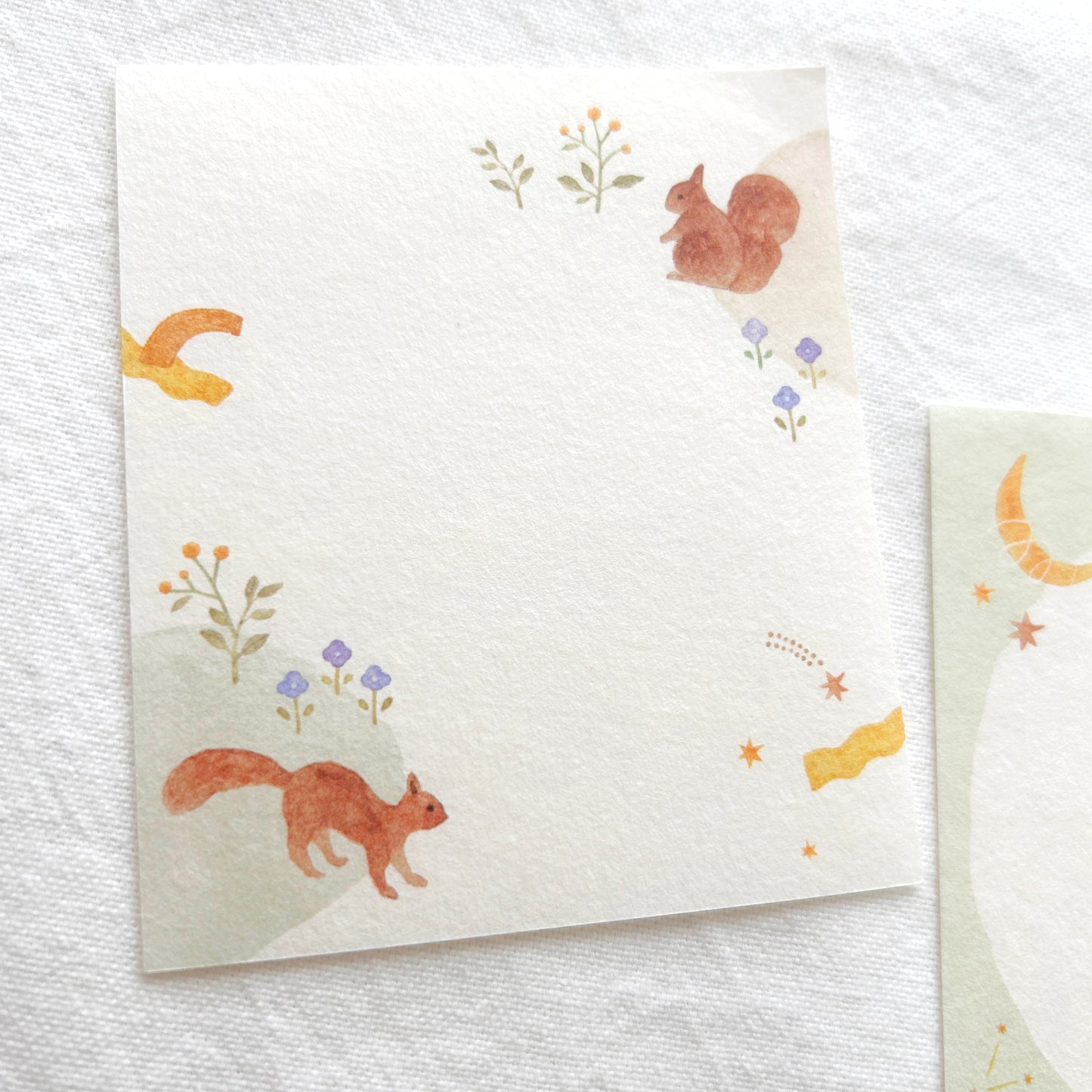 Nuku Sweetheart Memo Pad - Woodland Animals