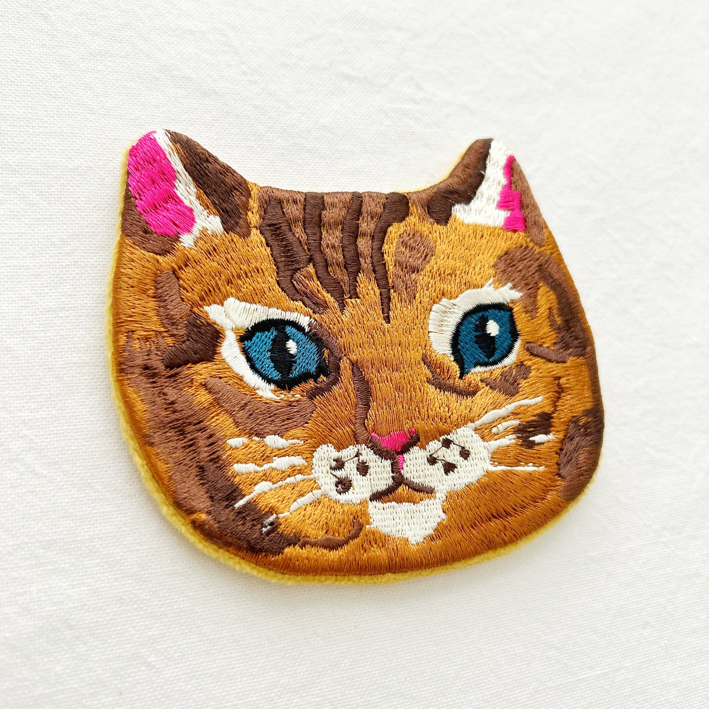 Nathalie Lété Embroidered Animal Face Pouch - Maya