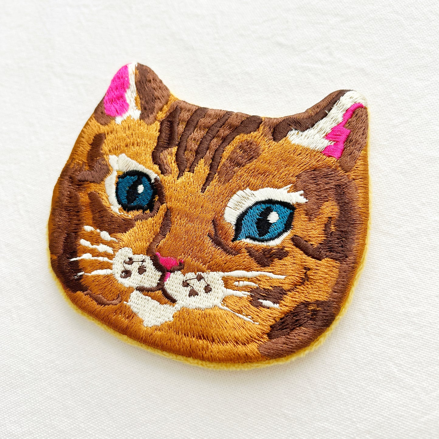 Nathalie Lété Embroidered Animal Face Pouch - Maya