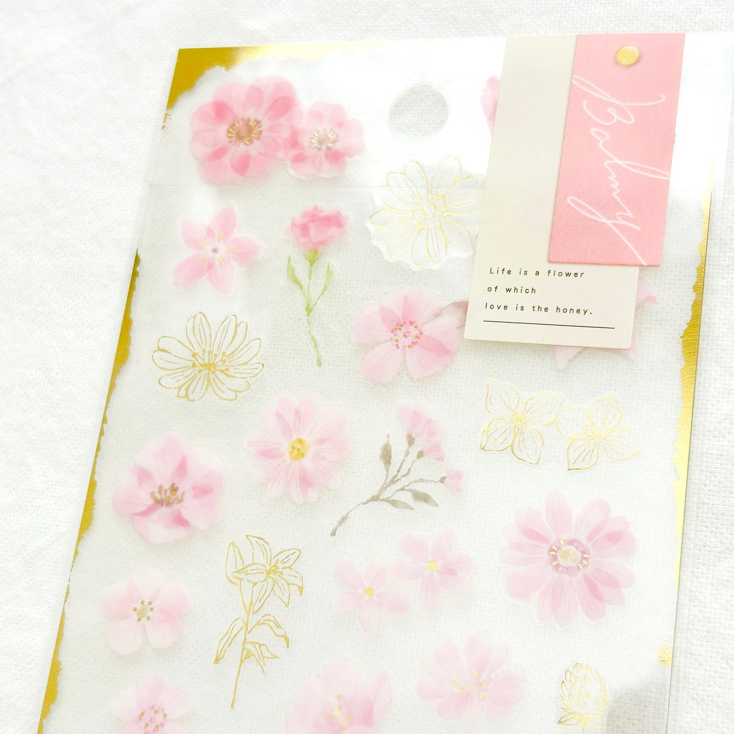 Mind Wave Balmy Stickers - Pink