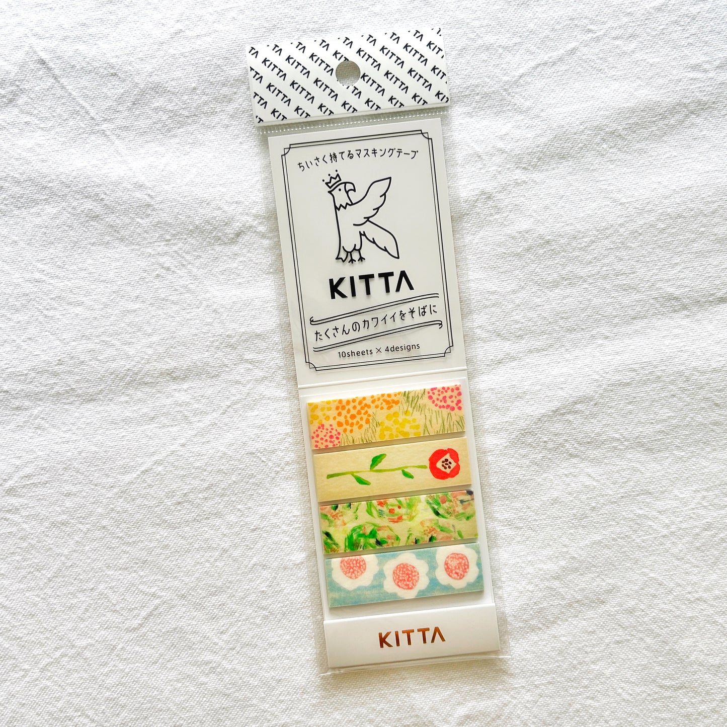 KITTA Washi Tape - Basic Flower 2