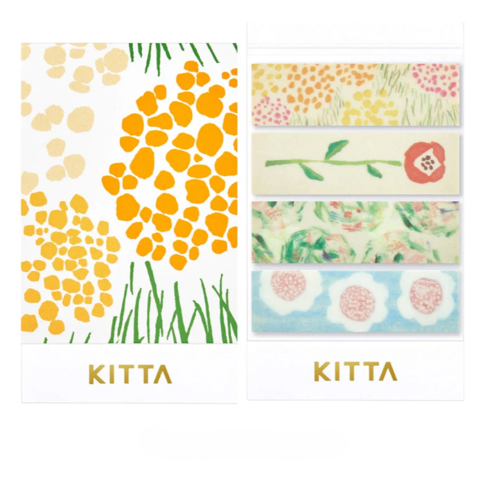 This floral washi tape is perfect for adding a touch of beauty to journals, planners, and creative projects.