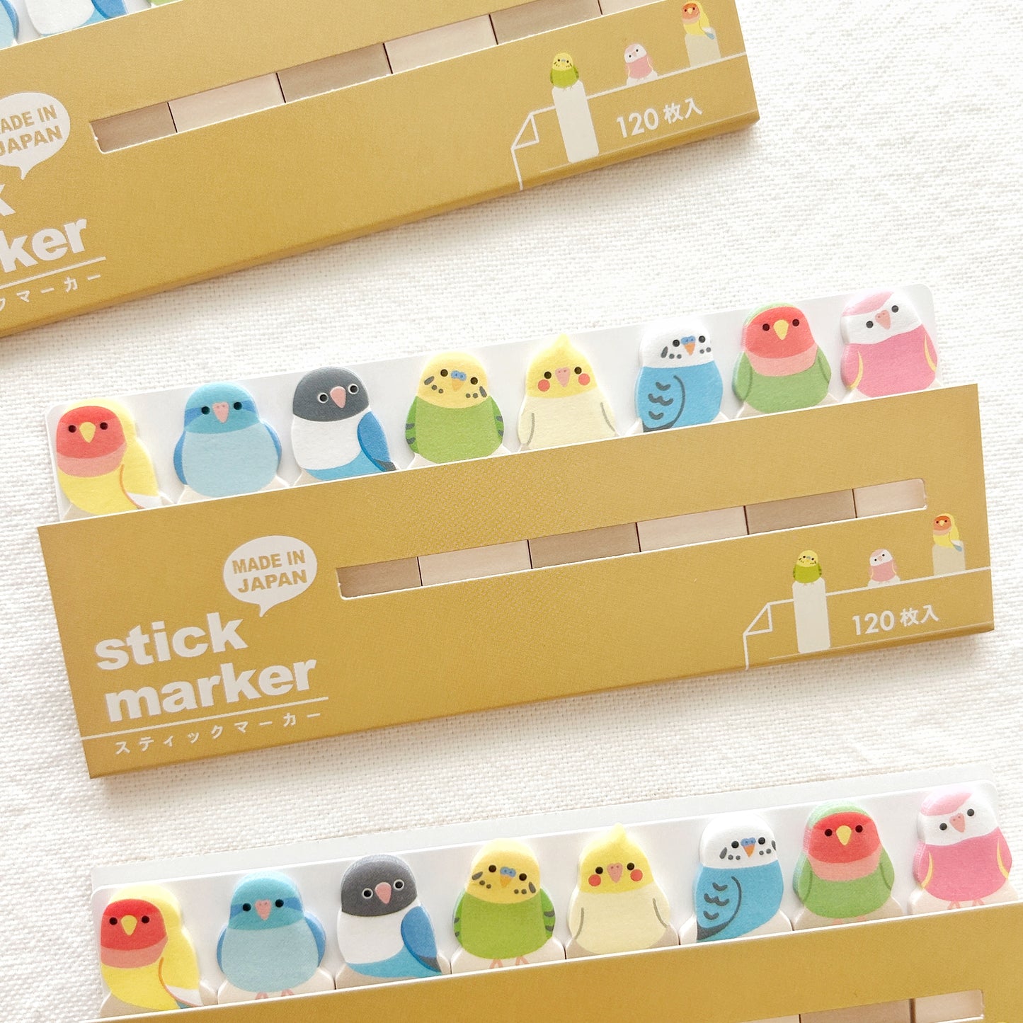 Mind Wave Page Markers - Colorful Birds 120 Pcs