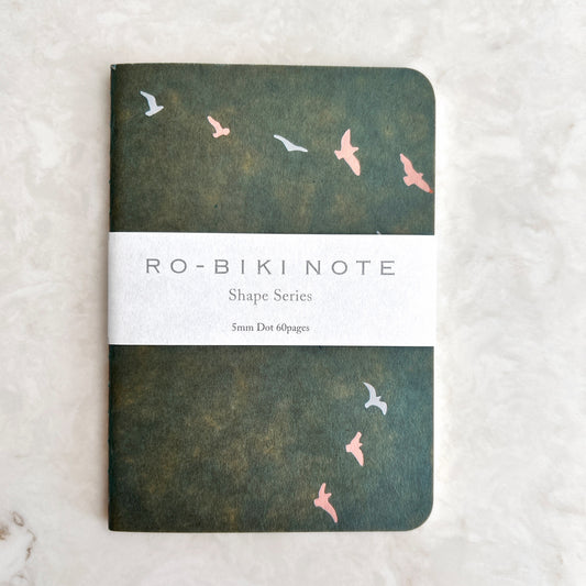 Yamamoto Paper Ro-Biki Notebook Shape Series - Flying Birds