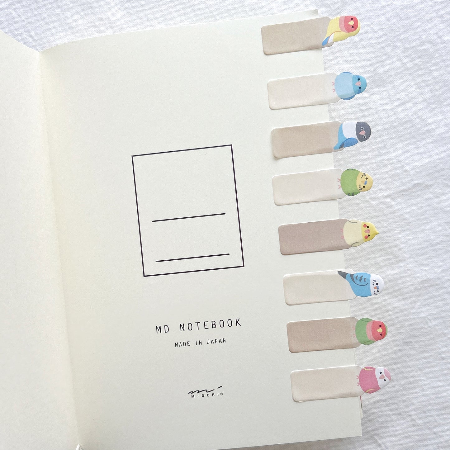 Mind Wave Page Markers - Colorful Birds 120 Pcs