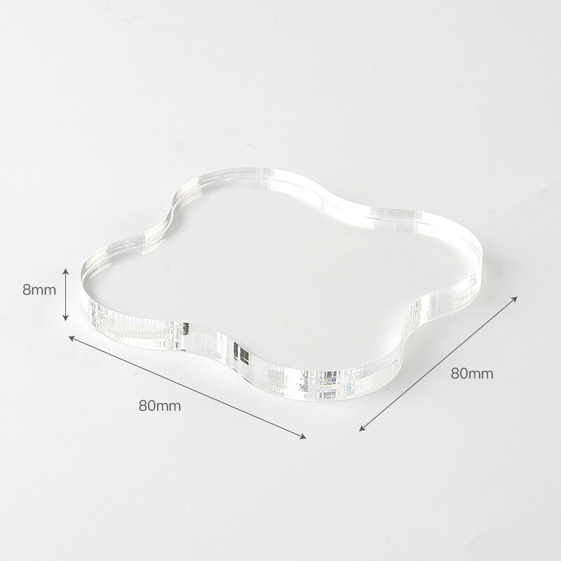 BGM Acrylic Stamping Block L For Clear Stamps