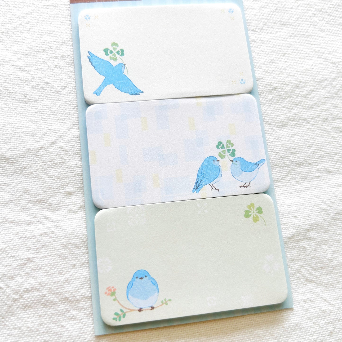 Saezuri Sticky Notes - Blue Birds 60 Sheets