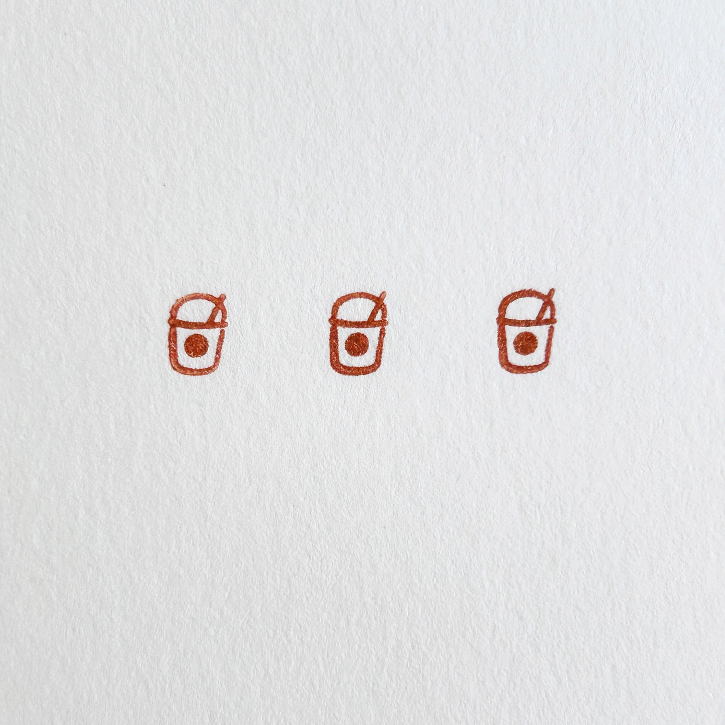 Stamp Marche Icon Rubber Stamps - Beverages