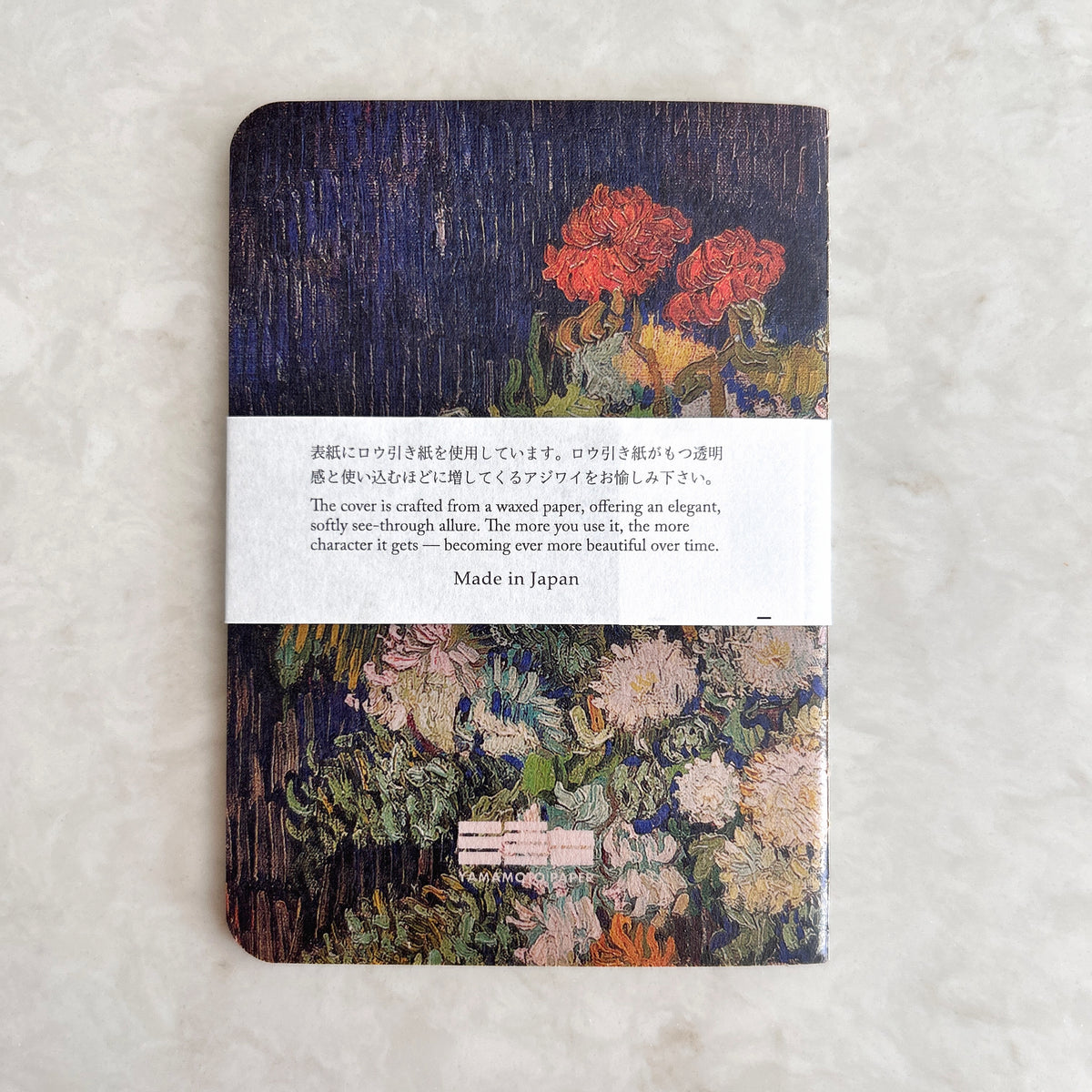 Yamamoto Paper Ro-Biki Notebook Museum Series - Bouquet Of Flowers