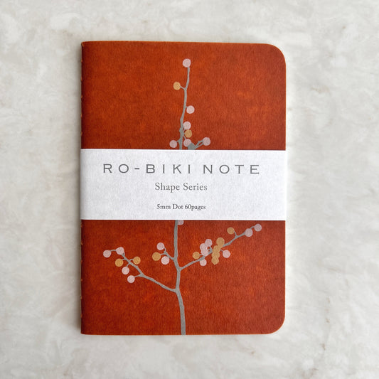 Yamamoto Paper Ro-Biki Notebook Shape Series - Branch Flowers
