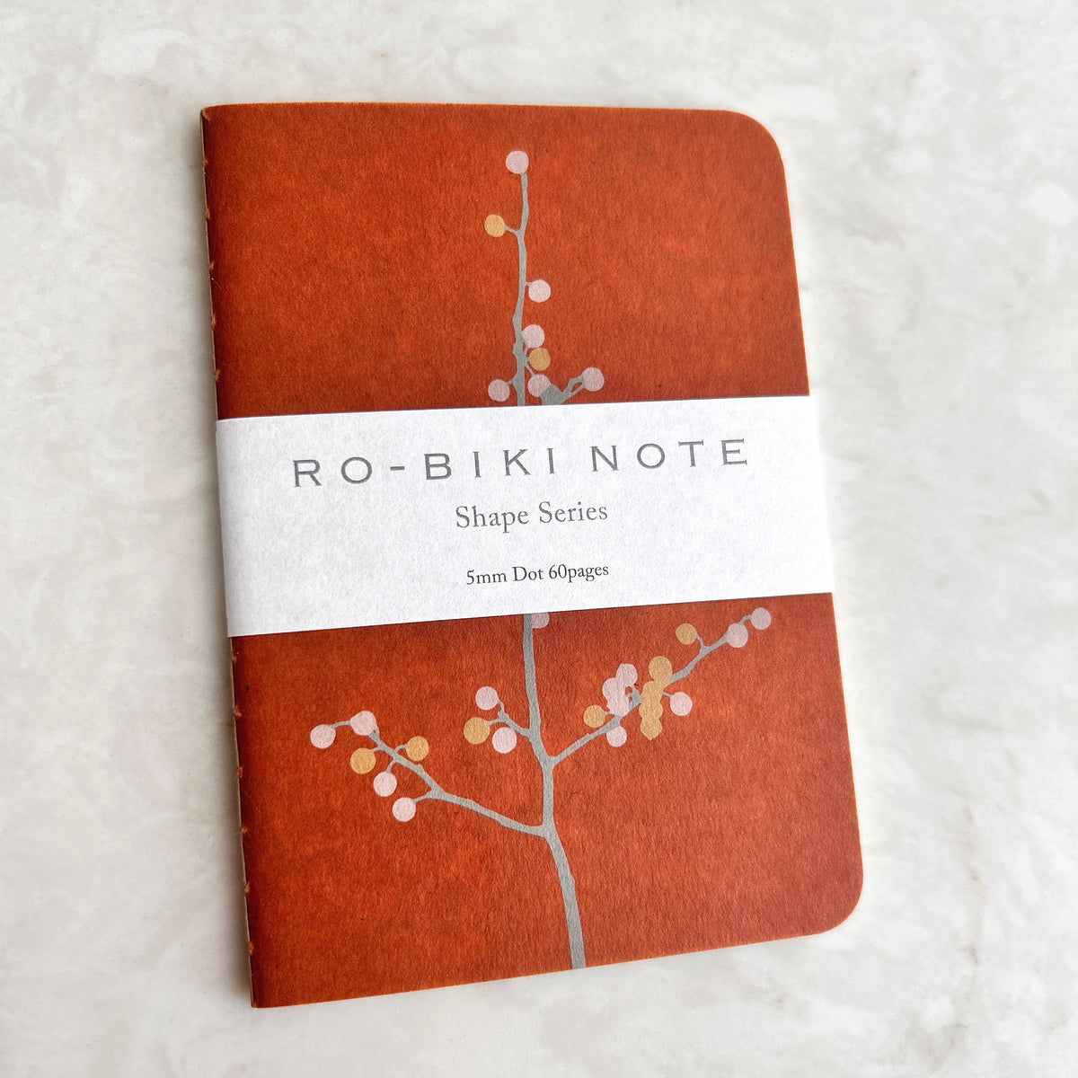 Yamamoto Paper Ro-Biki Notebook Shape Series - Branch Flowers