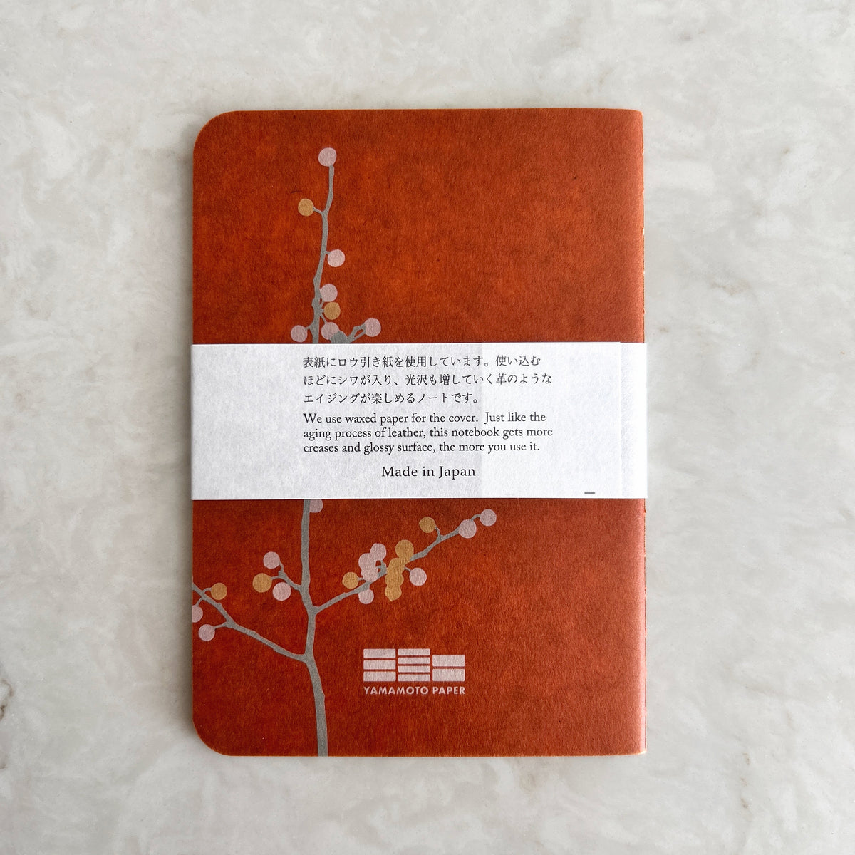 Yamamoto Paper Ro-Biki Notebook Shape Series - Branch Flowers