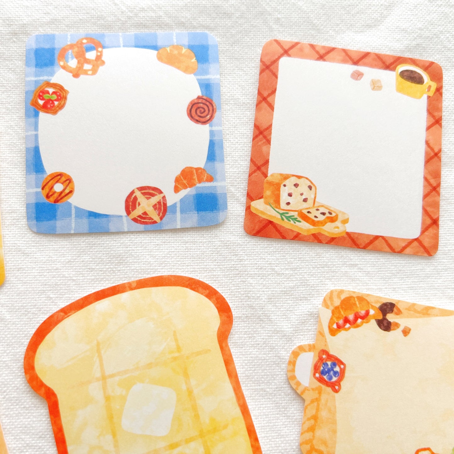 Mind Wave Hidamari Life Writable Flake Sticker - Bread