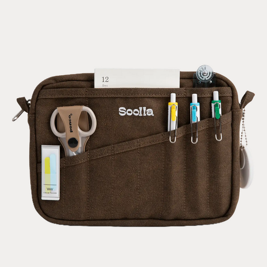 Soolla Studio Pouch - Coffee Bean