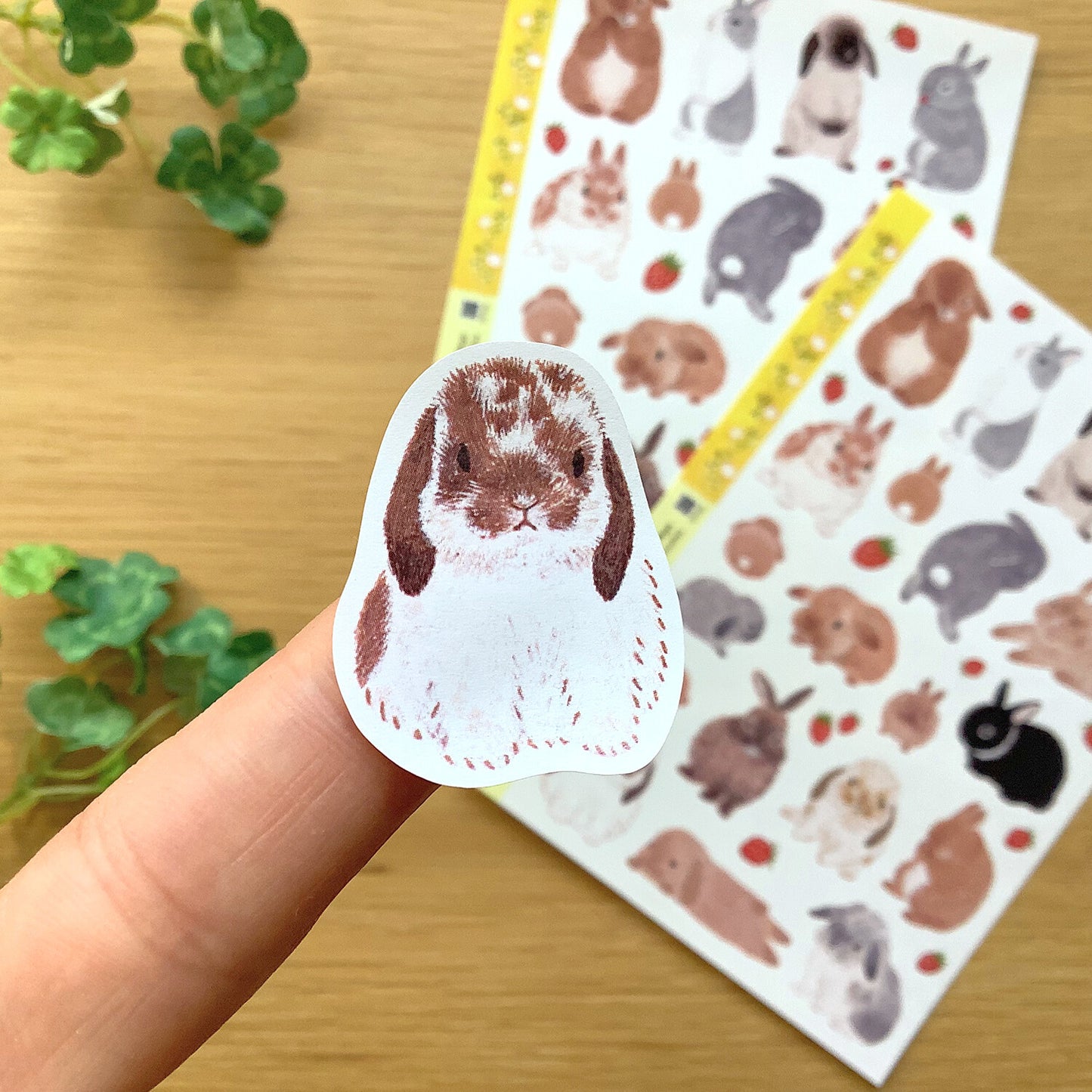4Legs Sticker Sheet - Spring Rabbit