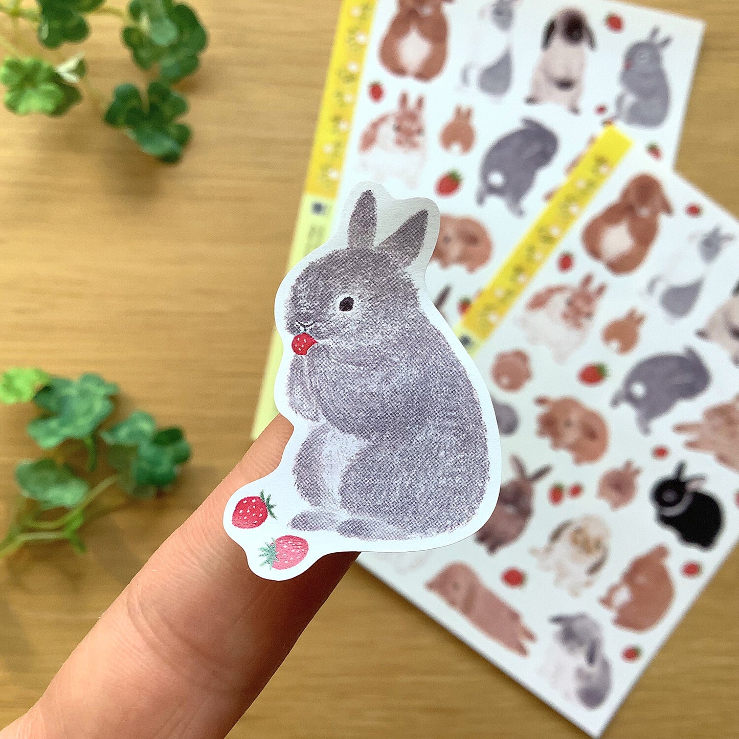 4Legs Sticker Sheet - Spring Rabbit