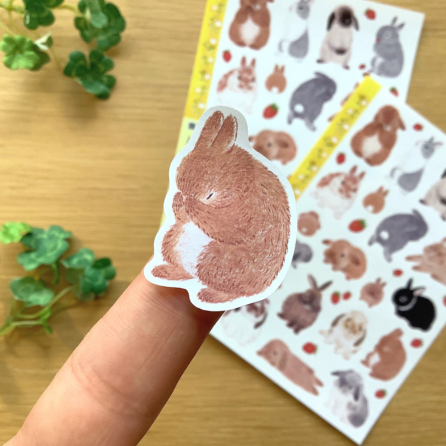 4Legs Sticker Sheet - Spring Rabbit