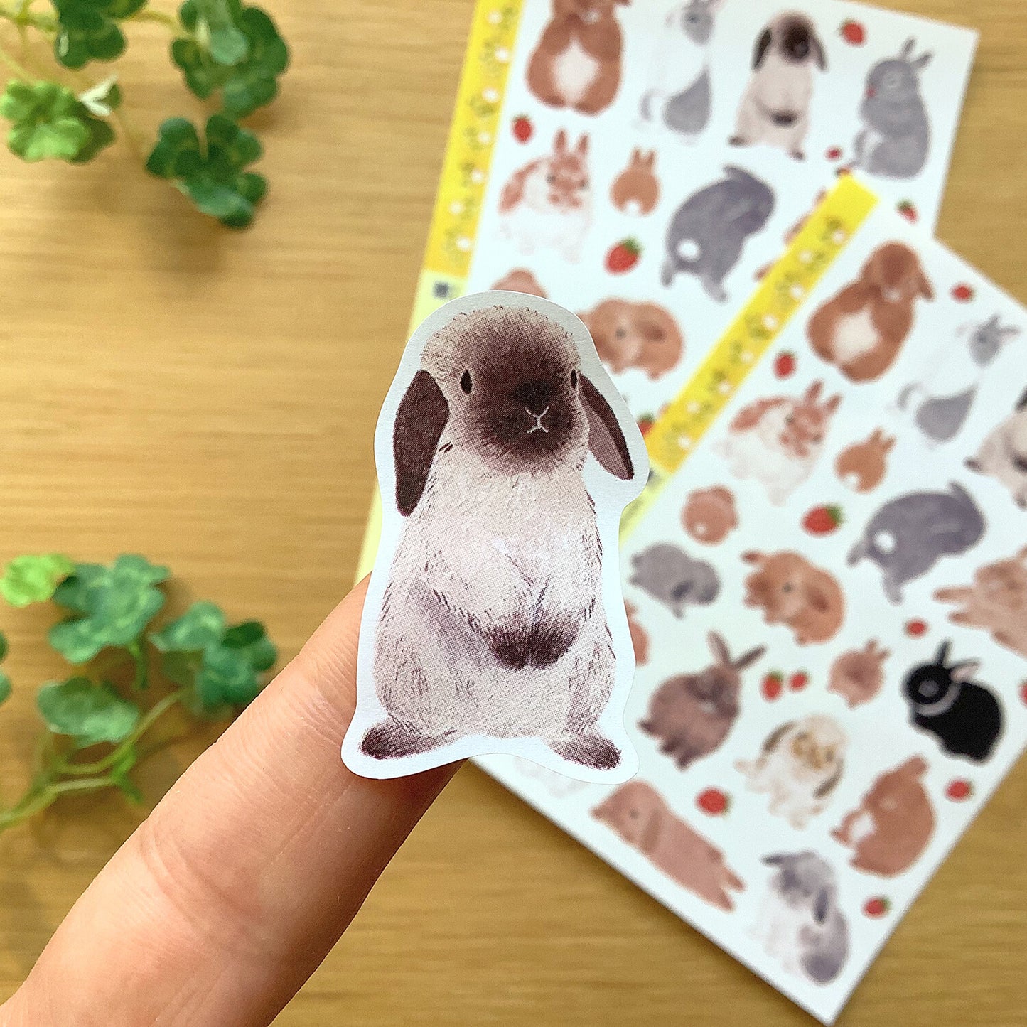 4Legs Sticker Sheet - Spring Rabbit