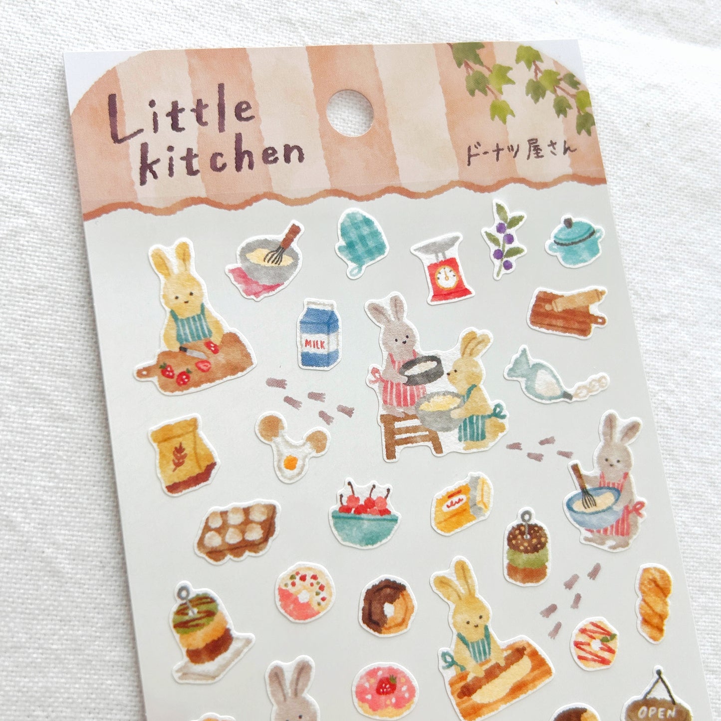 Mind Wave Little Kitchen Sticker - Bunny's Donut Shop