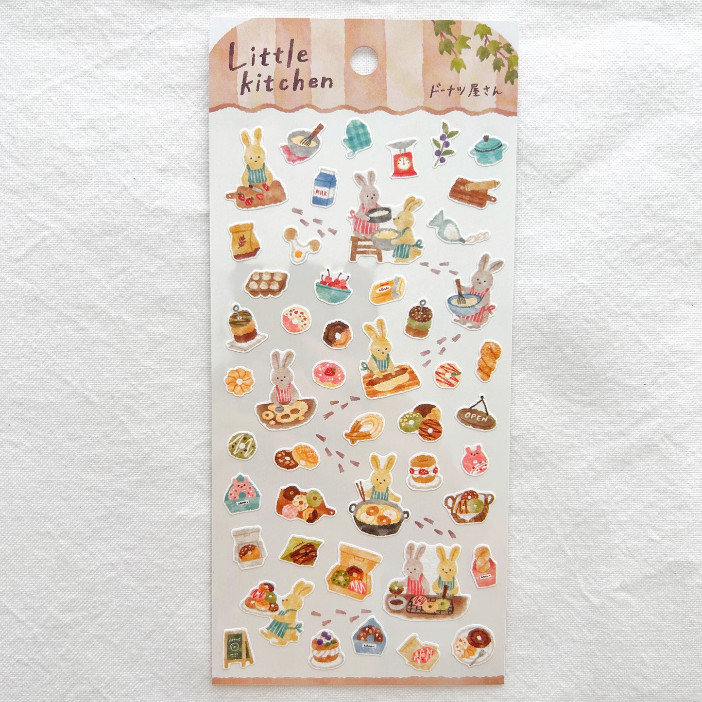 Mind Wave Little Kitchen Sticker - Bunny's Donut Shop
