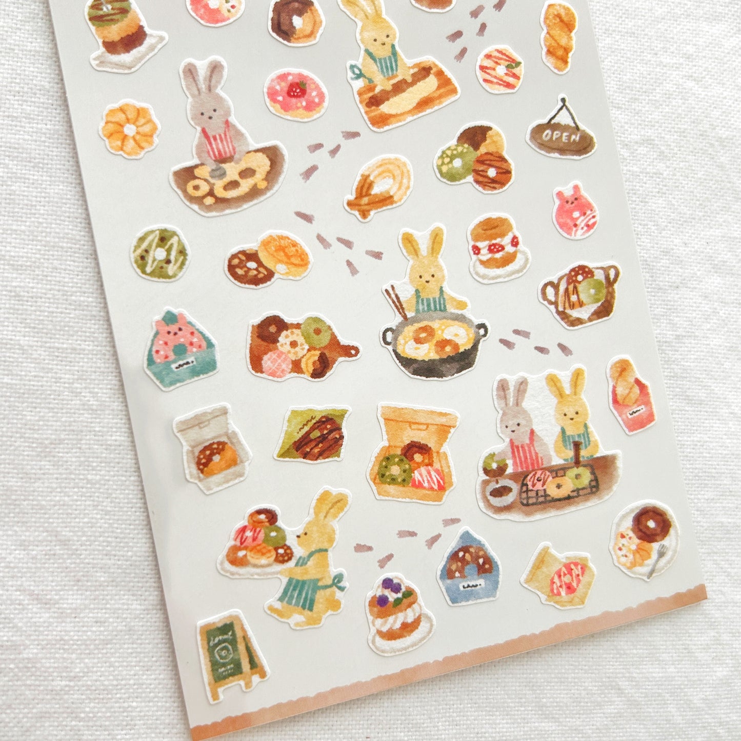 Mind Wave Little Kitchen Sticker - Bunny's Donut Shop