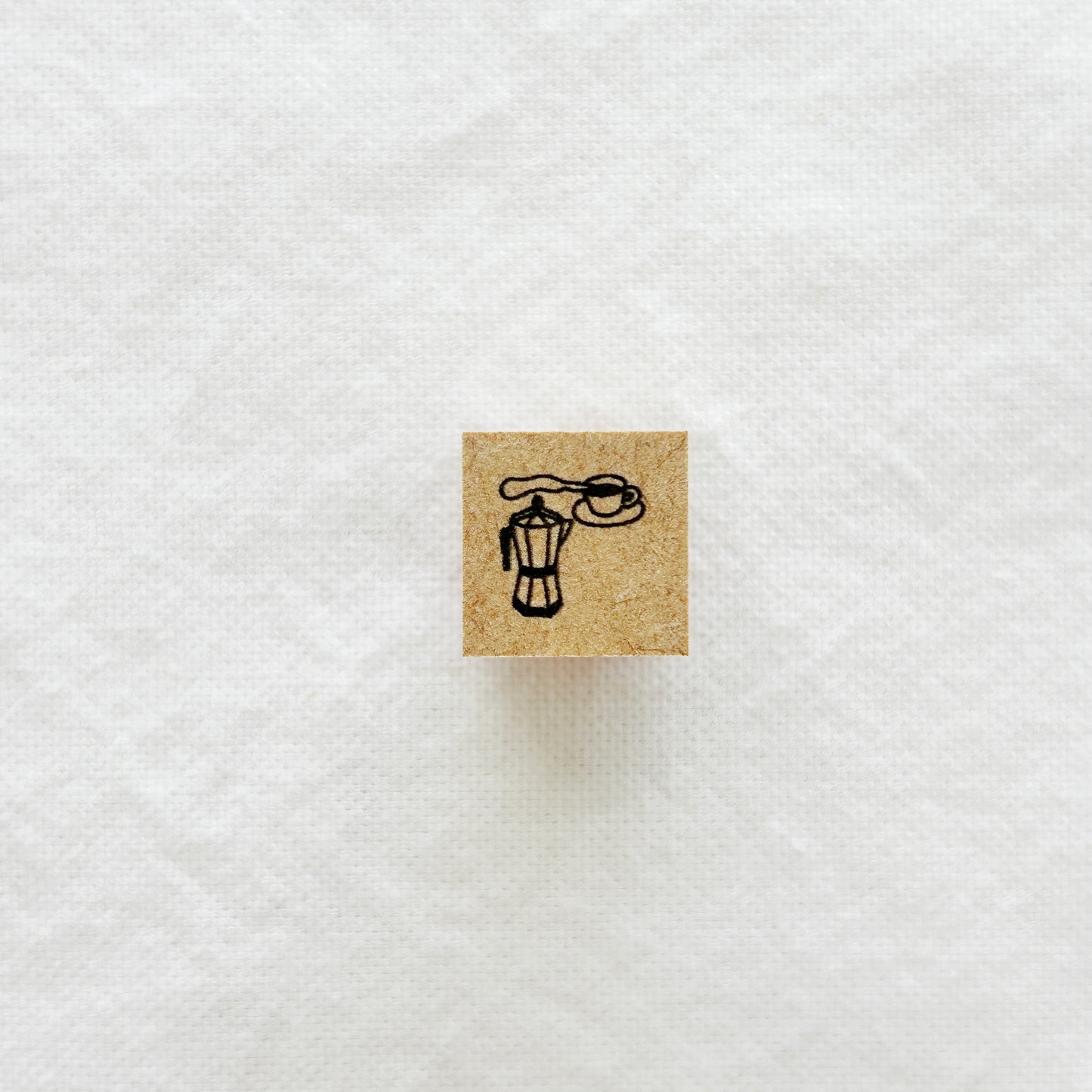 Stamp Marche Corner Rubber Stamps - Cafe