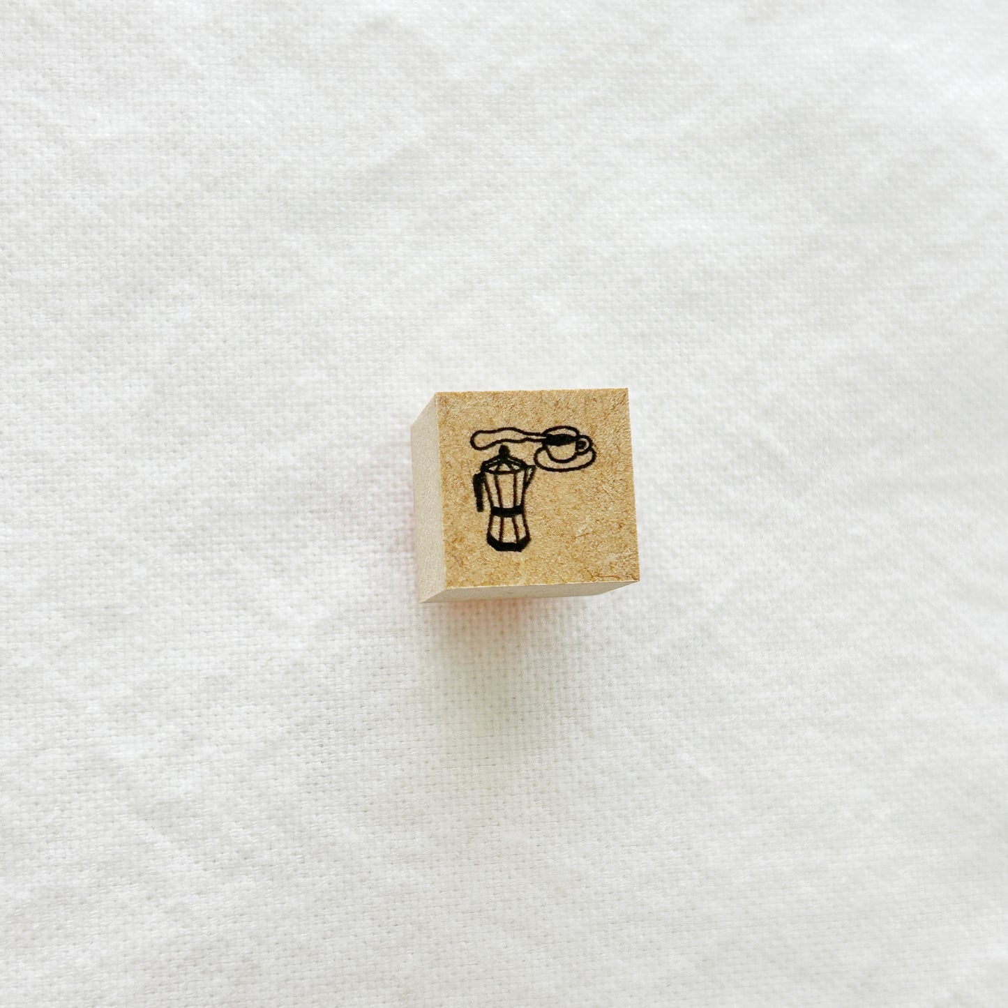Stamp Marche Corner Rubber Stamps - Cafe