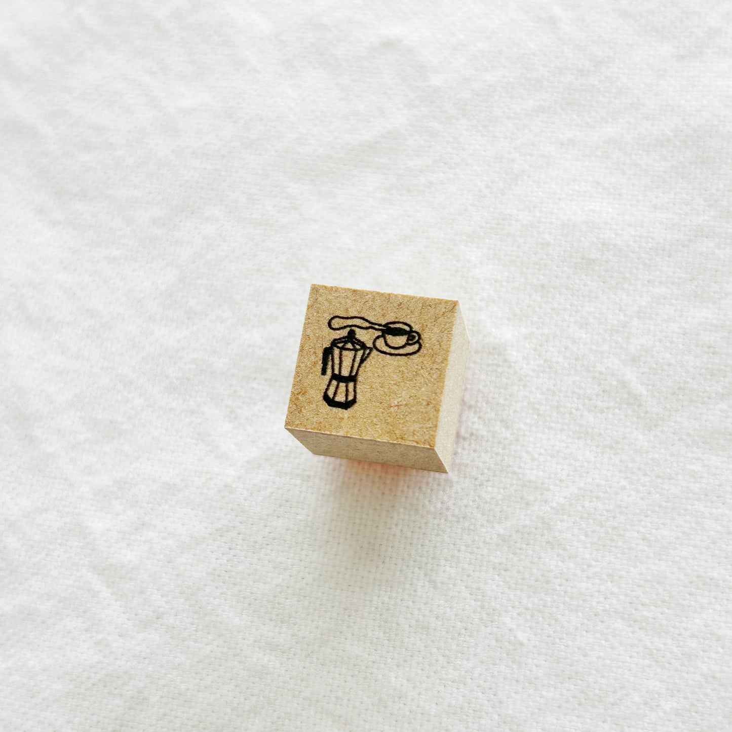 Stamp Marche Corner Rubber Stamps - Cafe