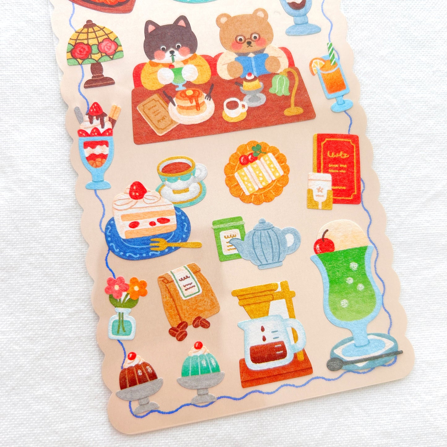 Mind Wave Tummy Happiness Stickers - Cafe