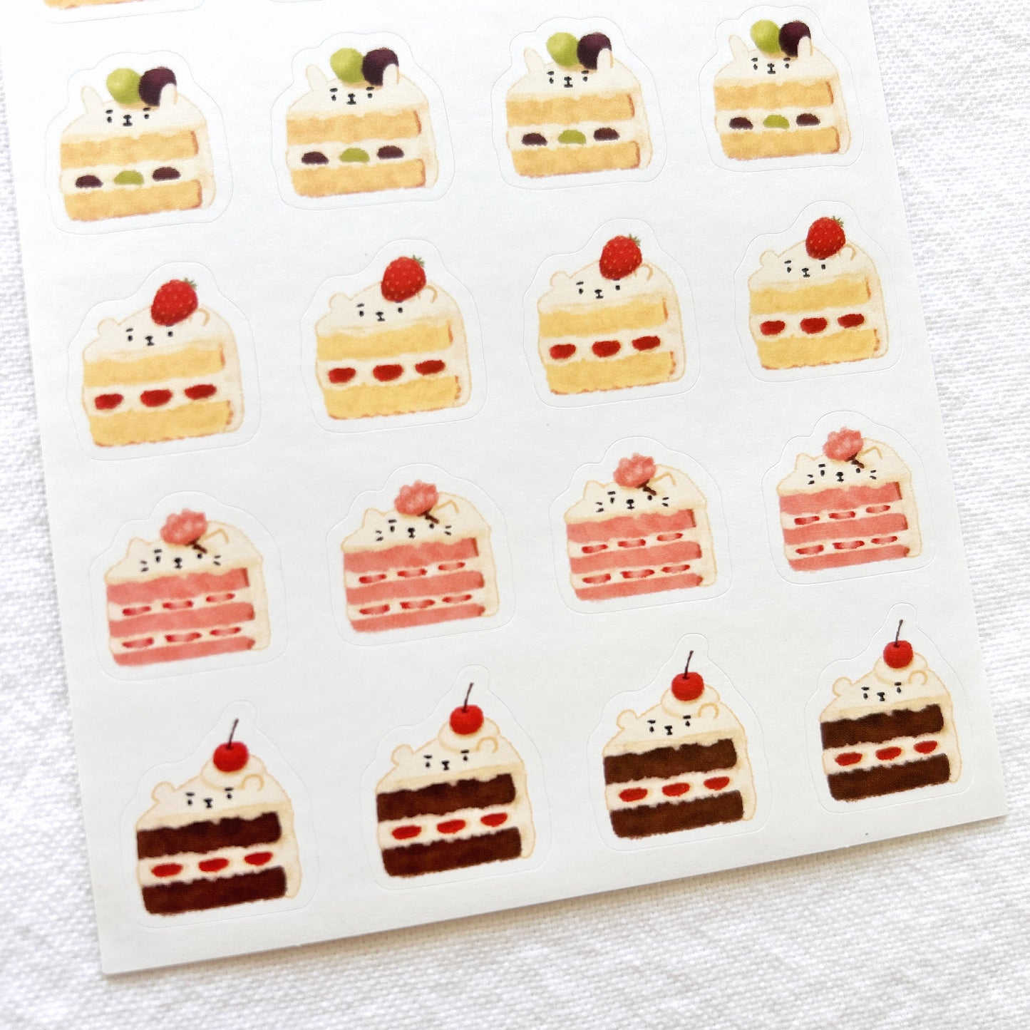 Papier Platz Planner Stickers - Animal Shortcake