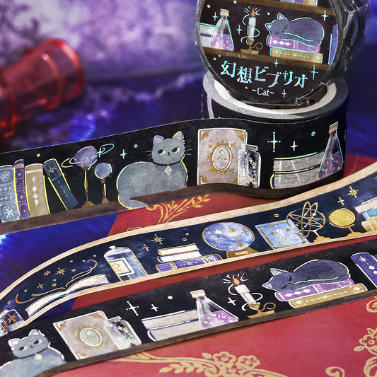 BGM Washi Tape - Gensou Vibrio Cat