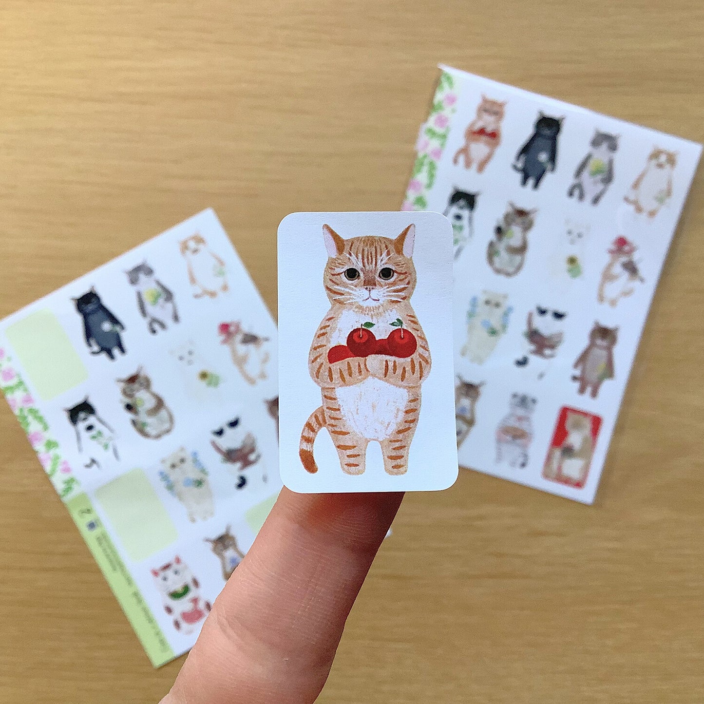 4Legs Sticker Sheet - Cat In A Picture Book 2