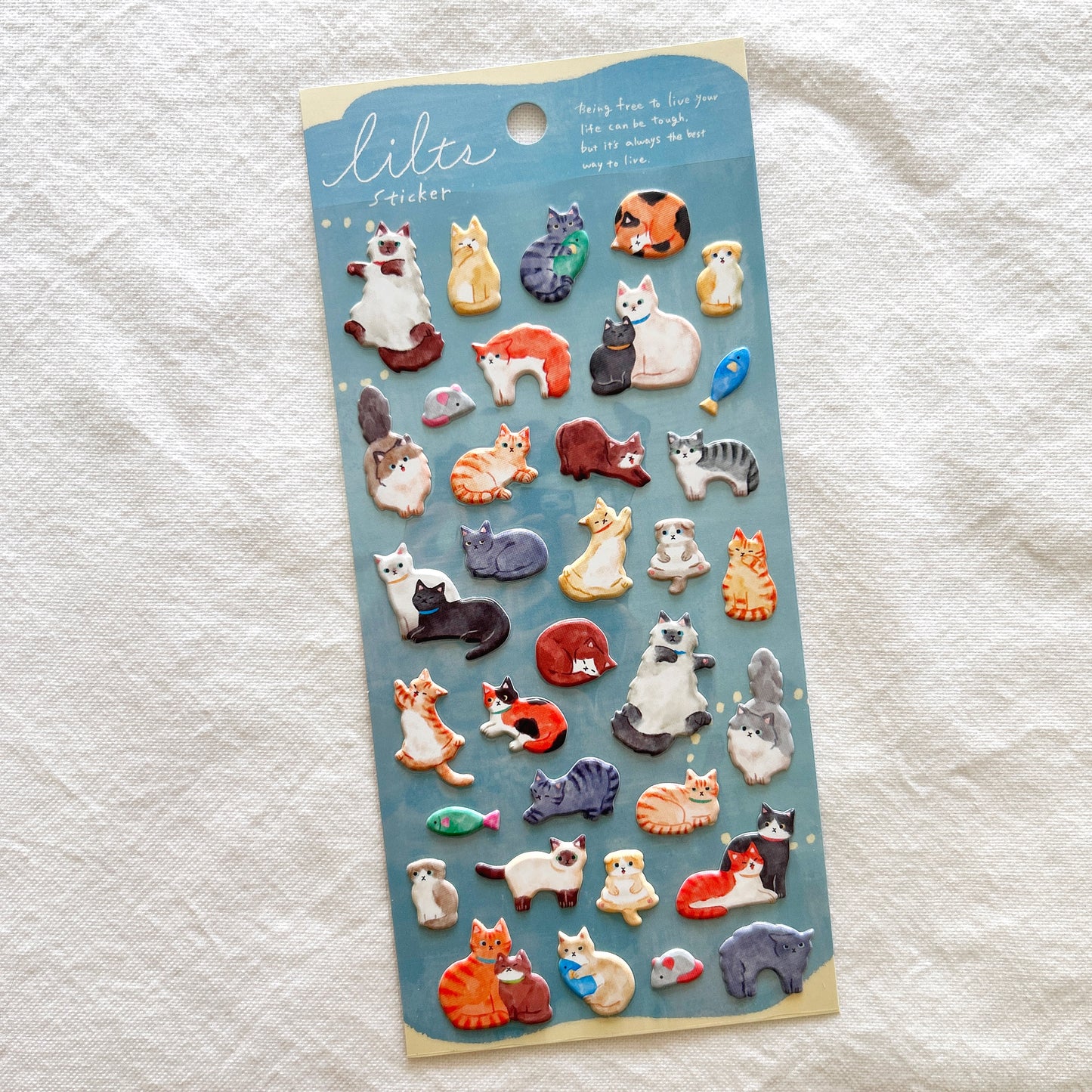 Mind Wave Lils Puffy Stickers - Cat