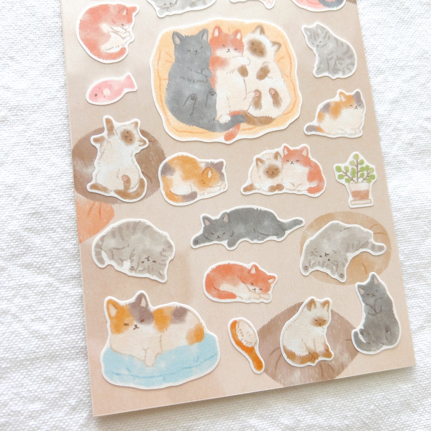 Mind Wave Ohirune Family Stickers - Cats