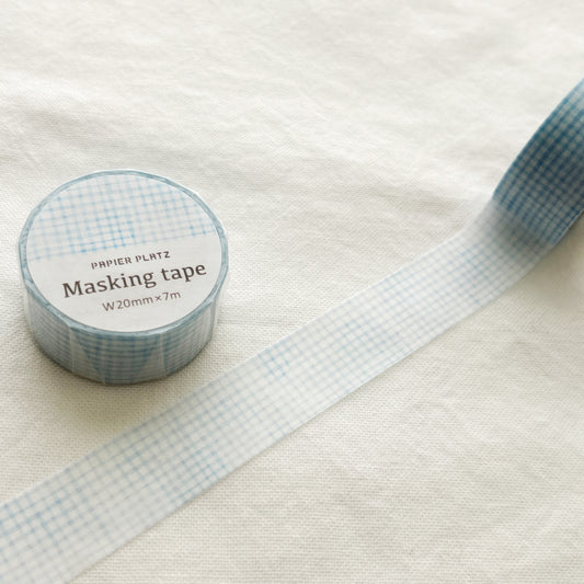 Papier Platz Washi Tape - Celeste Check