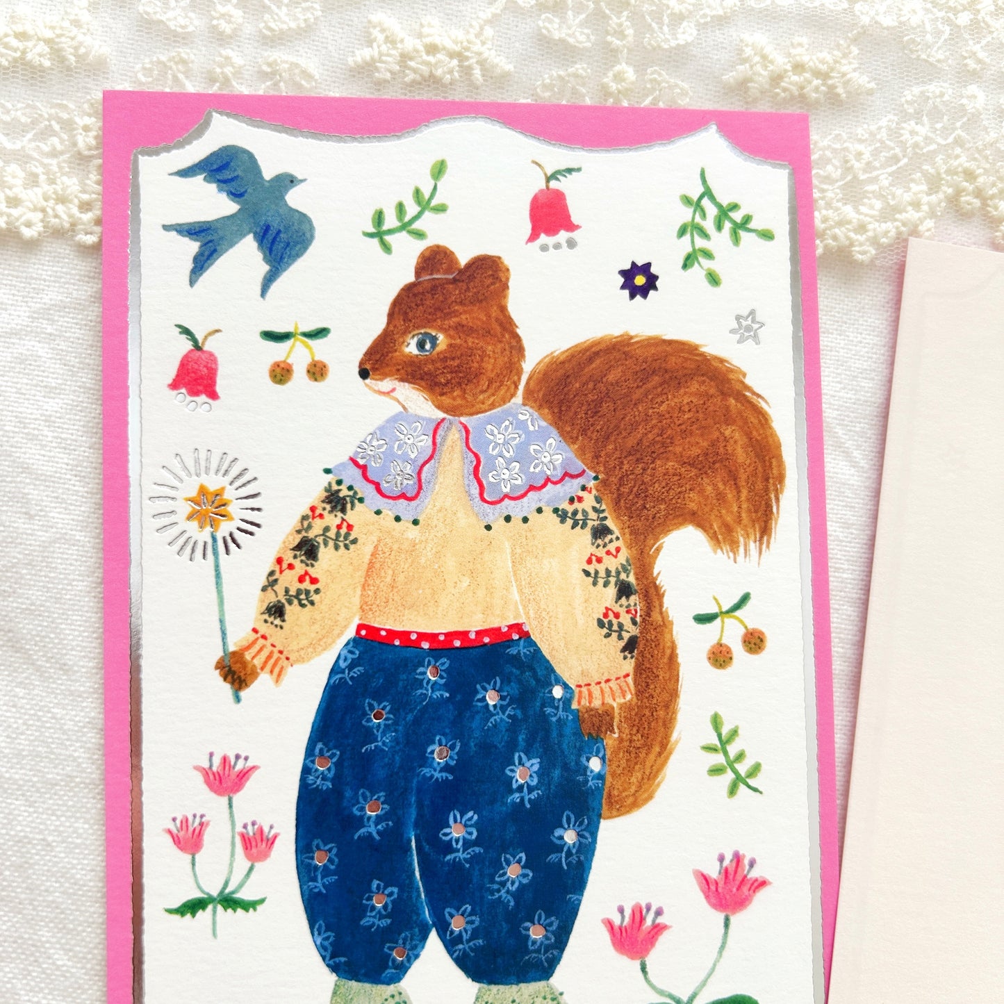 Aiko Fukawa Foil Stamped Postcard - Charm