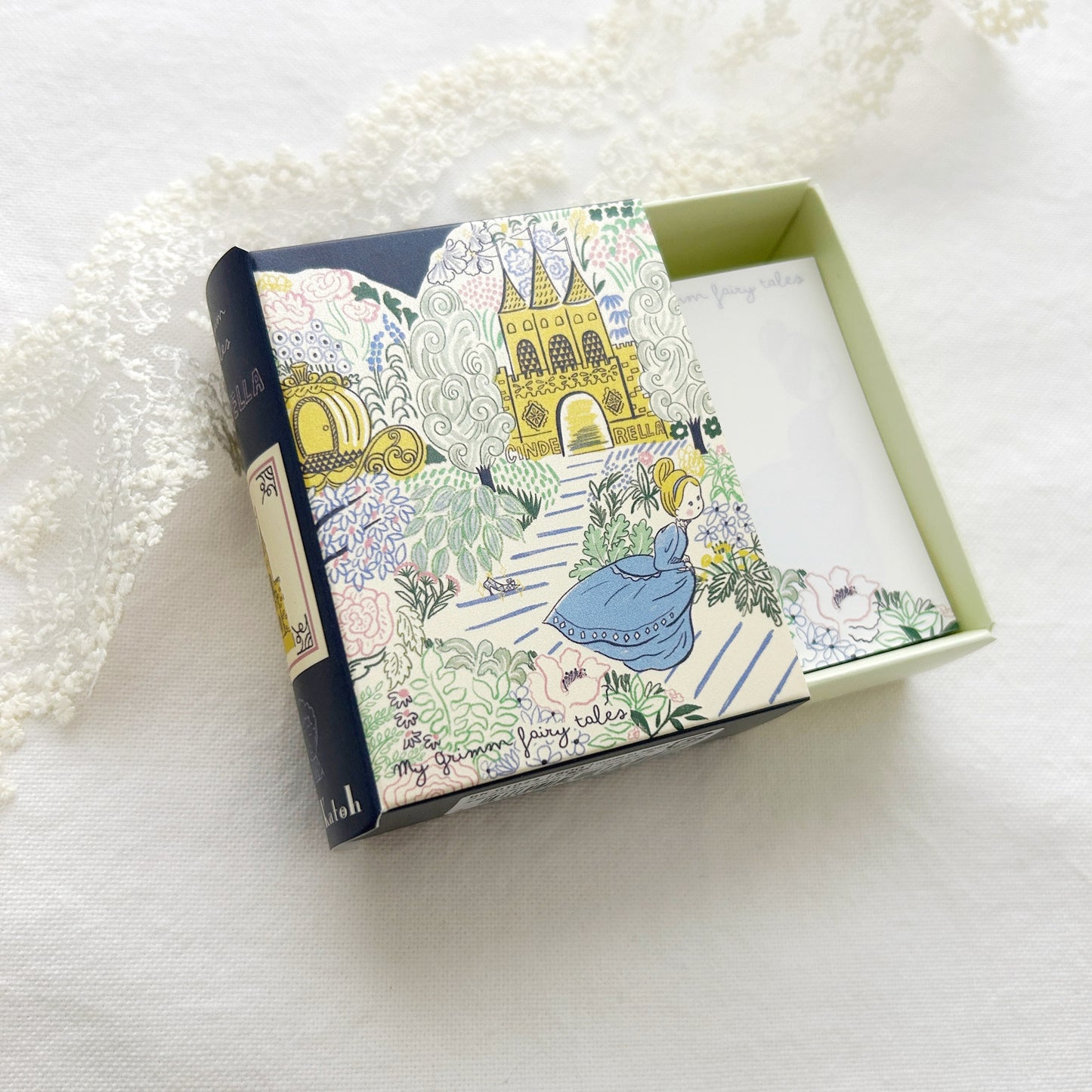 Shinzi Katoh Grimm's Fairy Tale Memo Notes Box - Cinderella