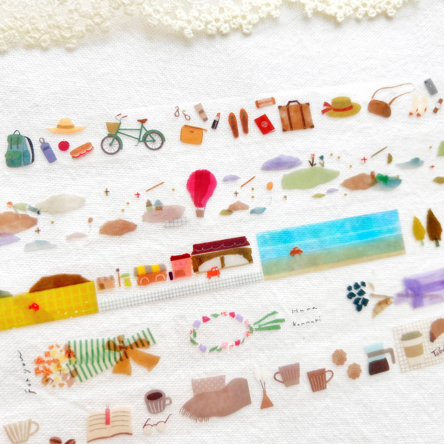 Saien Miki Tamura Clear Tape - Ohana