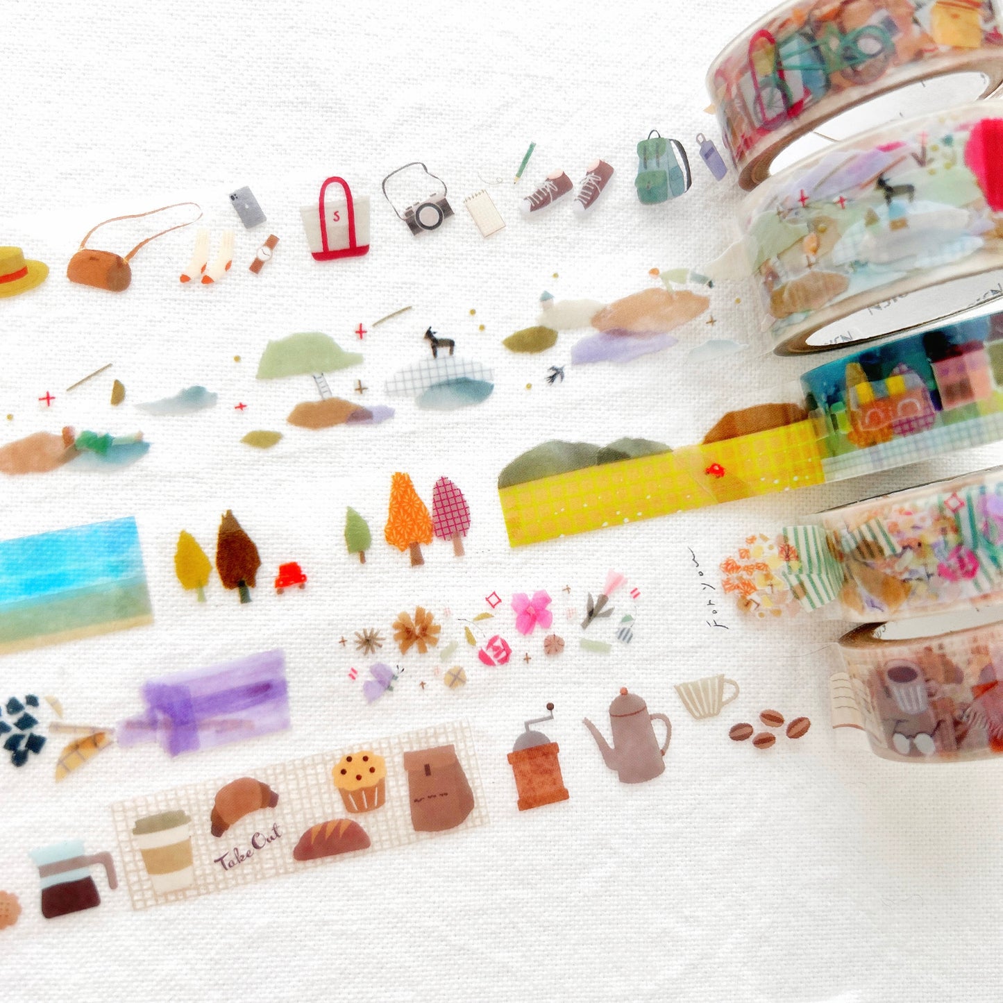 Saien Miki Tamura Clear Tape - Ohana