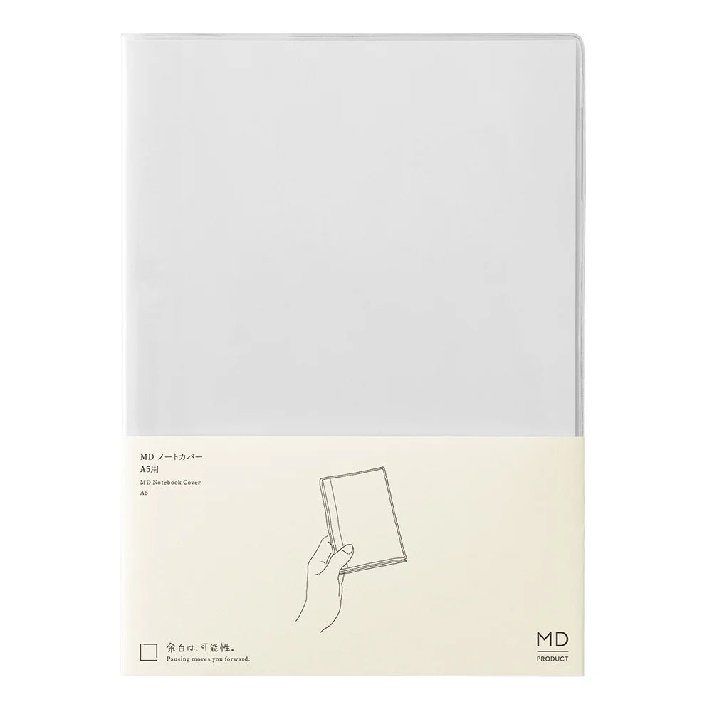 MD Notebook Cover - Clear - A5