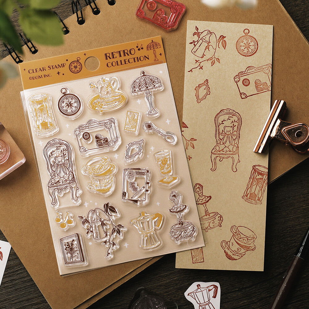 BGM Clear Stamp - Vintage Sundries