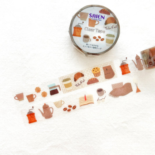 Saien Clear Tape - Coffee Break