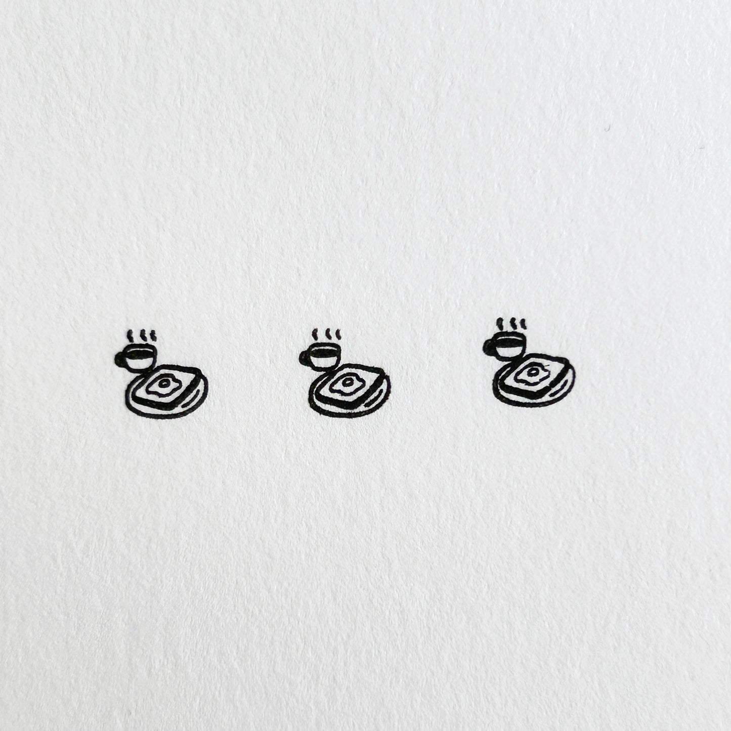 Stamp Marche Icon Rubber Stamps - Foods