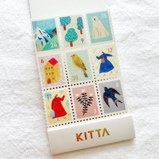 KITTA Stamp Style Sticker Booklet - Collection